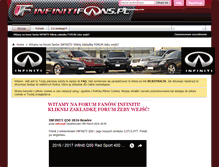 Tablet Screenshot of infinitifans.pl